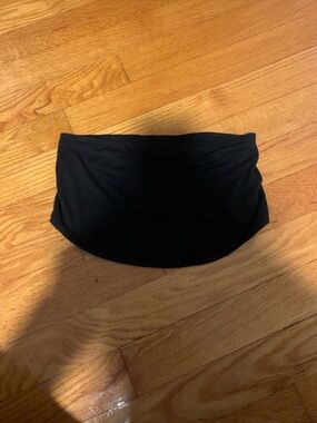 American Eagle By Payless Black Strapless Crop Top